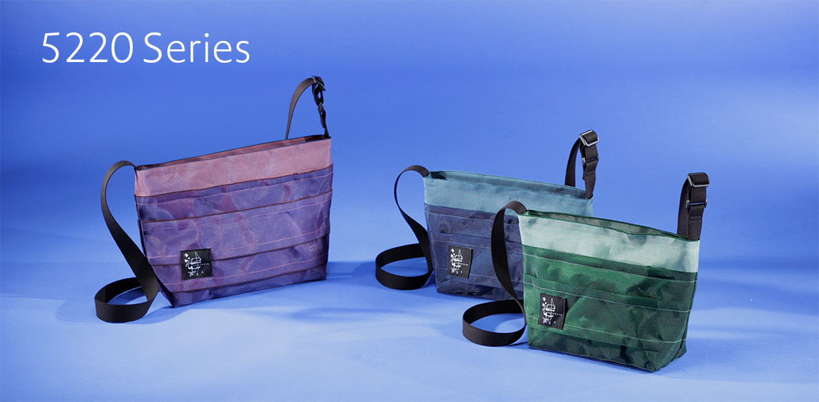 2色使いのショルダーバッグ5220-2 Series（大）