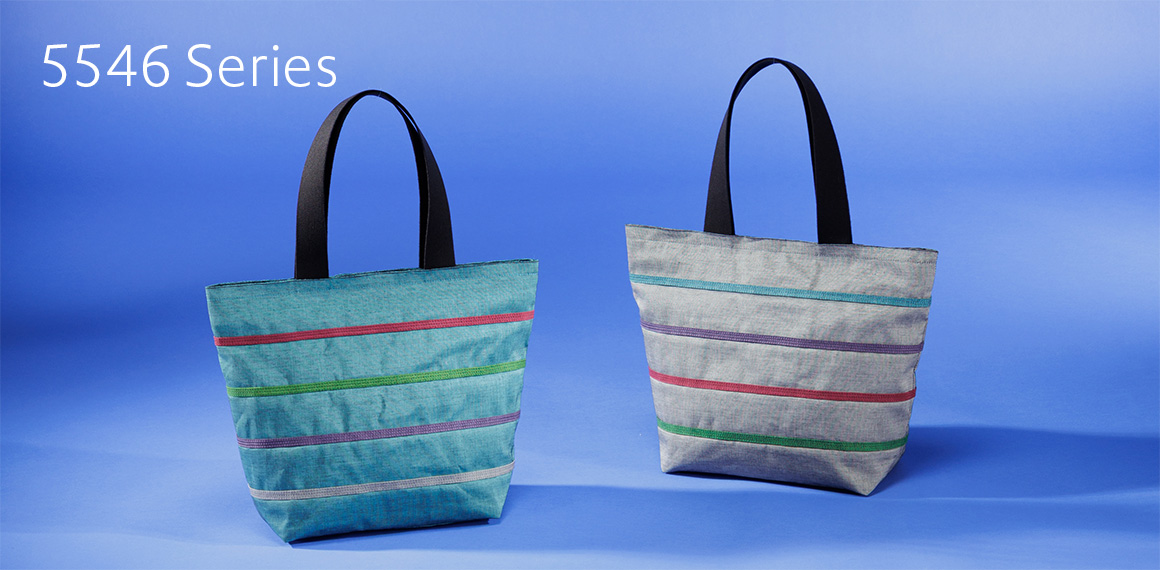 カラーストライプの畳縁トートバッグ 5546 Series