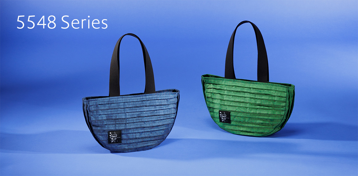 持ち手が長めの舟型畳縁バッグ 5548 Series