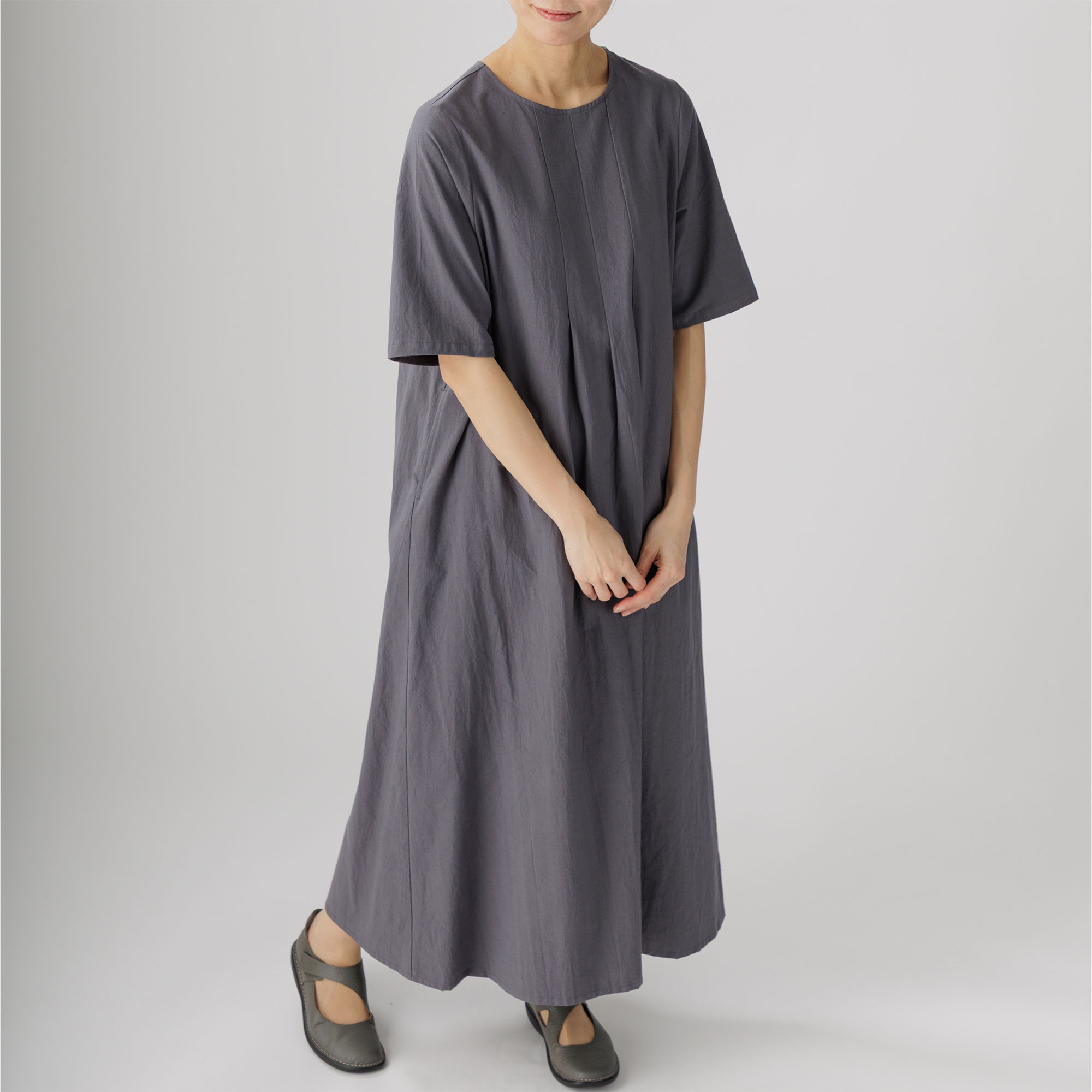 綿100%タックワンピース 653-02 Series | かぐらやONLINE SHOP