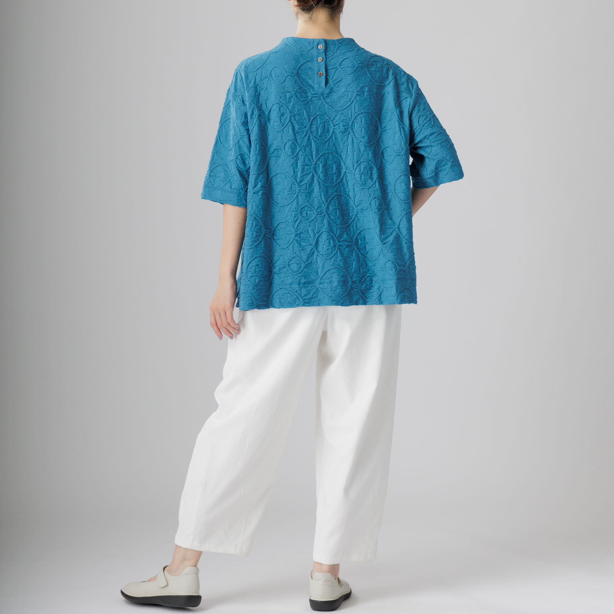 ドット柄ジャガードプルオーバー 665-03 Series | かぐらやONLINE SHOP