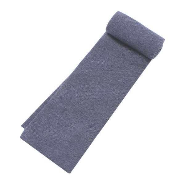 ふんわりあたたかW184　ブルーデニム（メランジ）