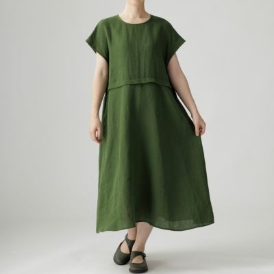 麻のサマーワンピース373-01 Series