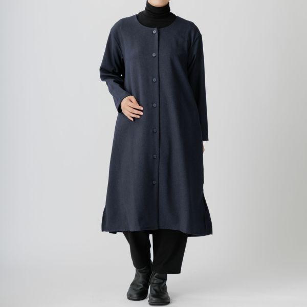 ANREALAGE ロングコート　定価6万 antiqua_pk-01211