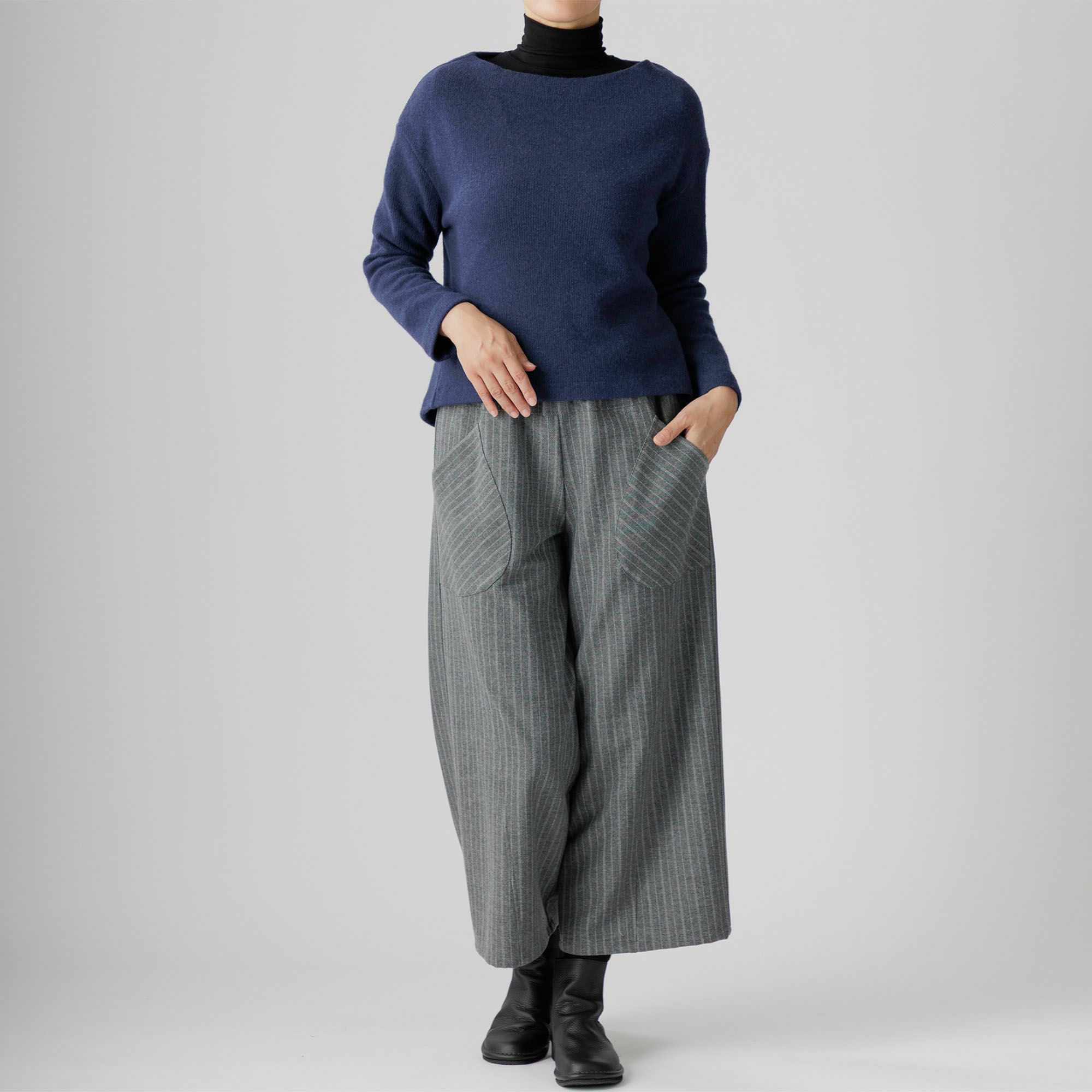 ワイドネックニットプルオーバー 525-31 Series | かぐらやONLINE SHOP